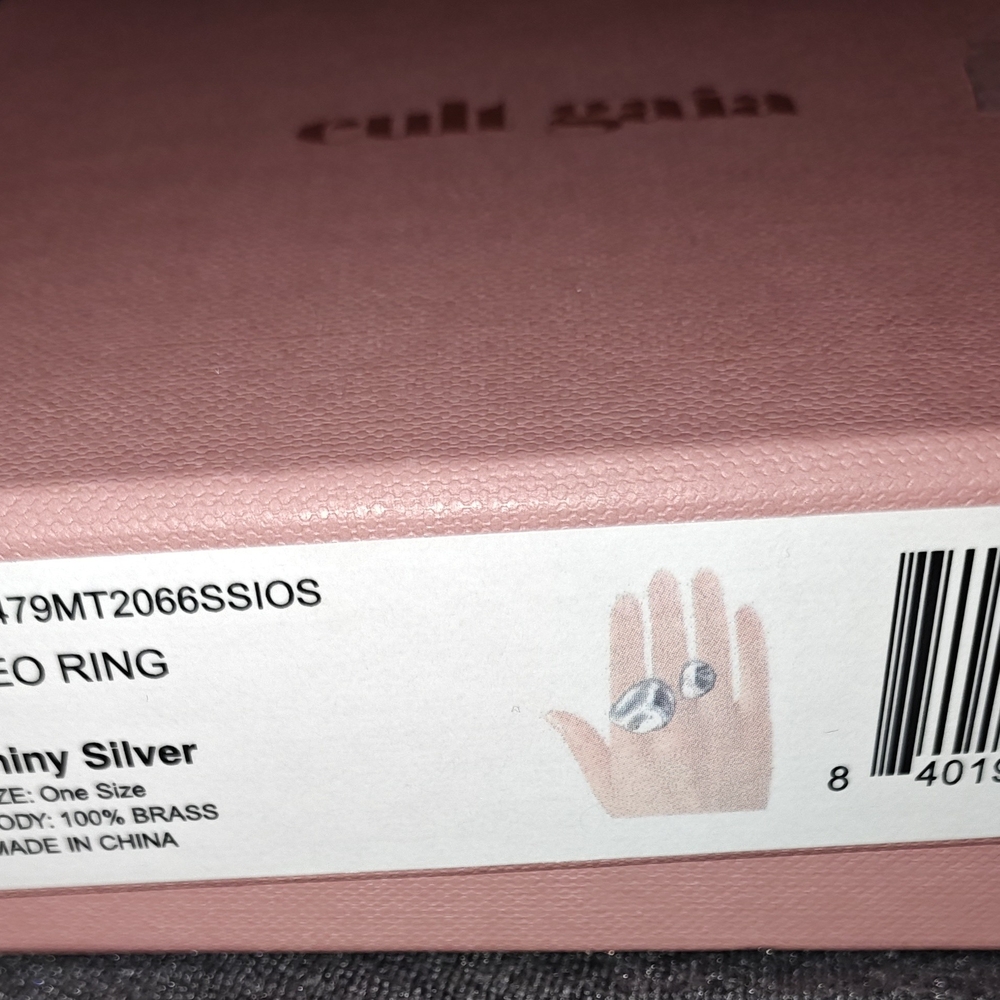Silver Statement Ring Set - Picture 4 of 5